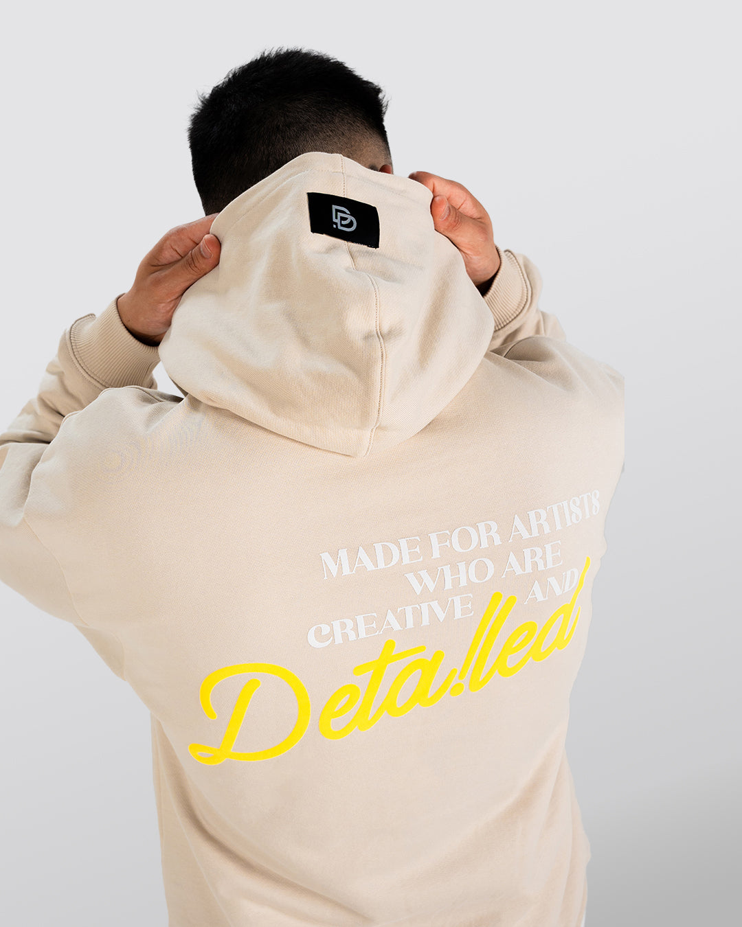 CREATIVE HOODIE - BEIGE