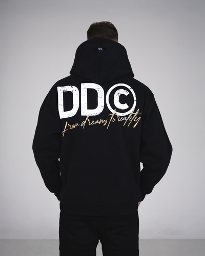 DREAMS HEAVY HOODIE - BLACK